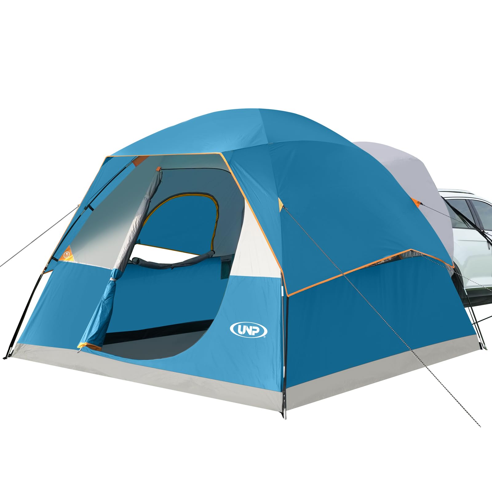 UNP SUV Dome Tent for Camping, Outdoor 6 Person Car Camping Tent, Easy Set Up SUV Tailgate Tent with Rainfly 10' x 10' Vehicle Camping Tent image 4