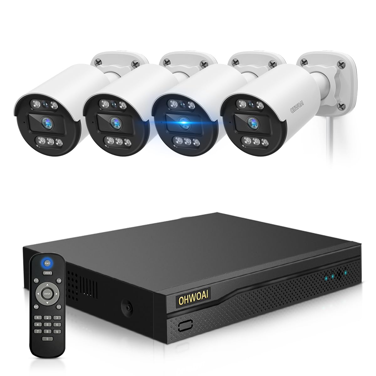 Wired Security Camera System Outdoor, 5MP CCTV Cameras Systems