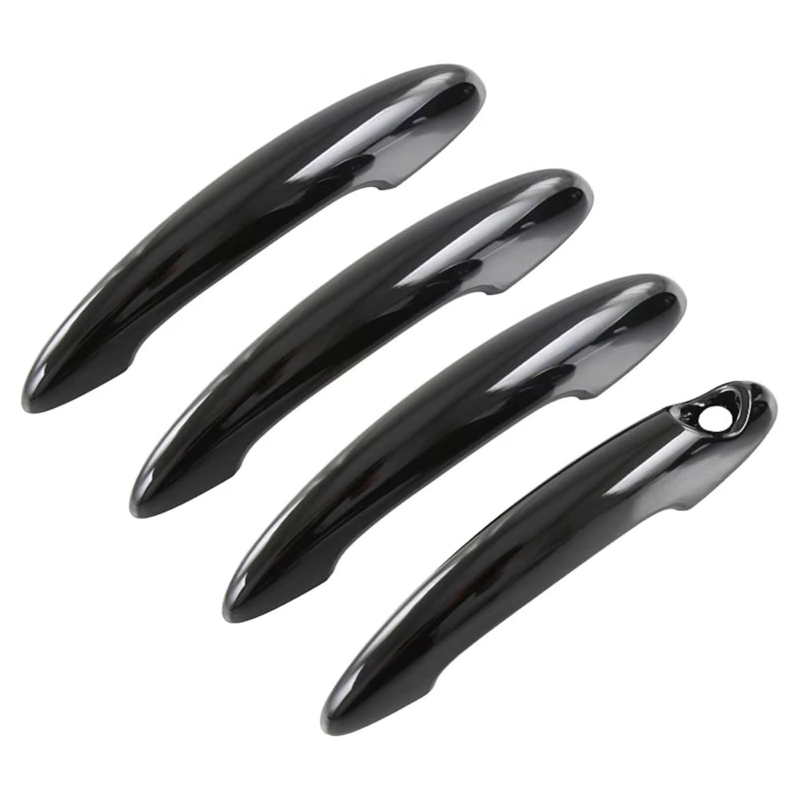 Trgdfdaa One Color Door Handle Trims Covers Compatible With Mini For R50 2001 2002 2003 2004 2005 2006 Car Door Handle Cover Exterior Decoration Accessories Decorative Shell