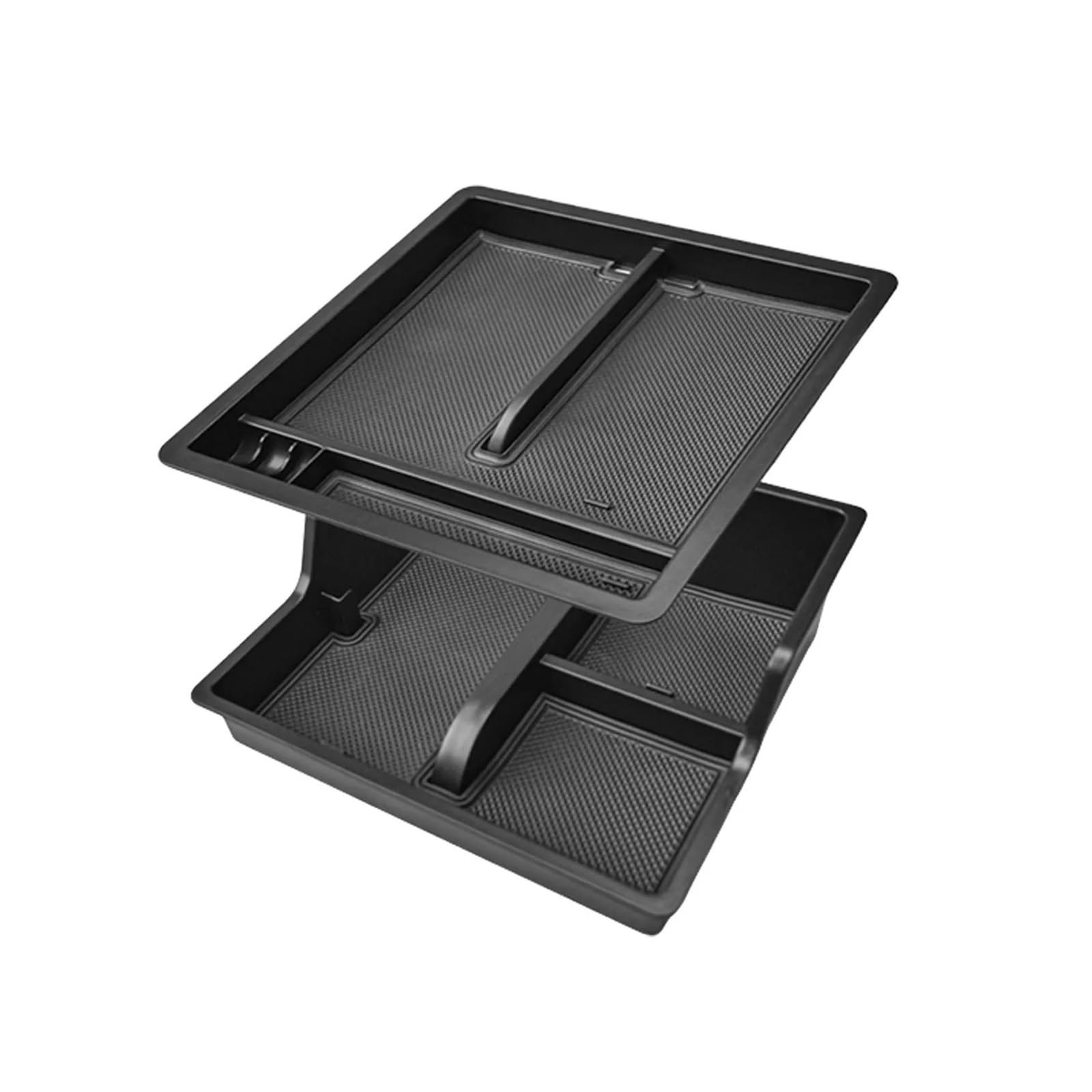 AHRPKAMERD Centre Console Organiser Tray For 2024-2025 For Chevy For Silverado Front Center Console Organizer Work Truck WT Middle Storage Box Armrest Storage Box