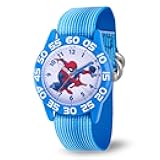 Spiderman Watch for Kids - Spiderman Watch Boys - Spider-Man Watches for Boys 4-6 - Toys - Kids - Marvel Toddler - Silver Case - 3D Silicone Plastic Strap