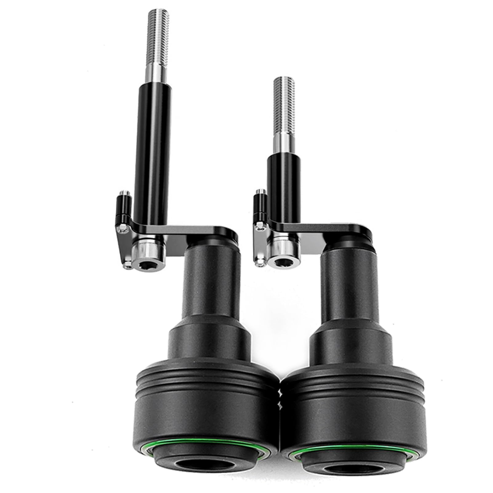 Fit For Ka-wasaki Ninja 500 SE Ninja 500 2024 Moto 1 Paio Slider Telaio Z500 Z 500 2025 Anti-collisione Protezione Caduta Crash Pad (Verde)