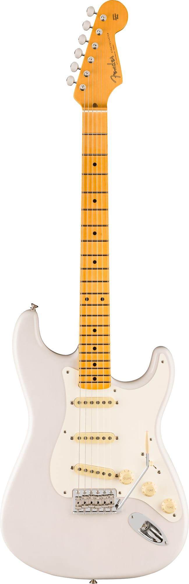 Amazon.com: Fender Eric Johnson Stratocaster - White Blonde Bundle