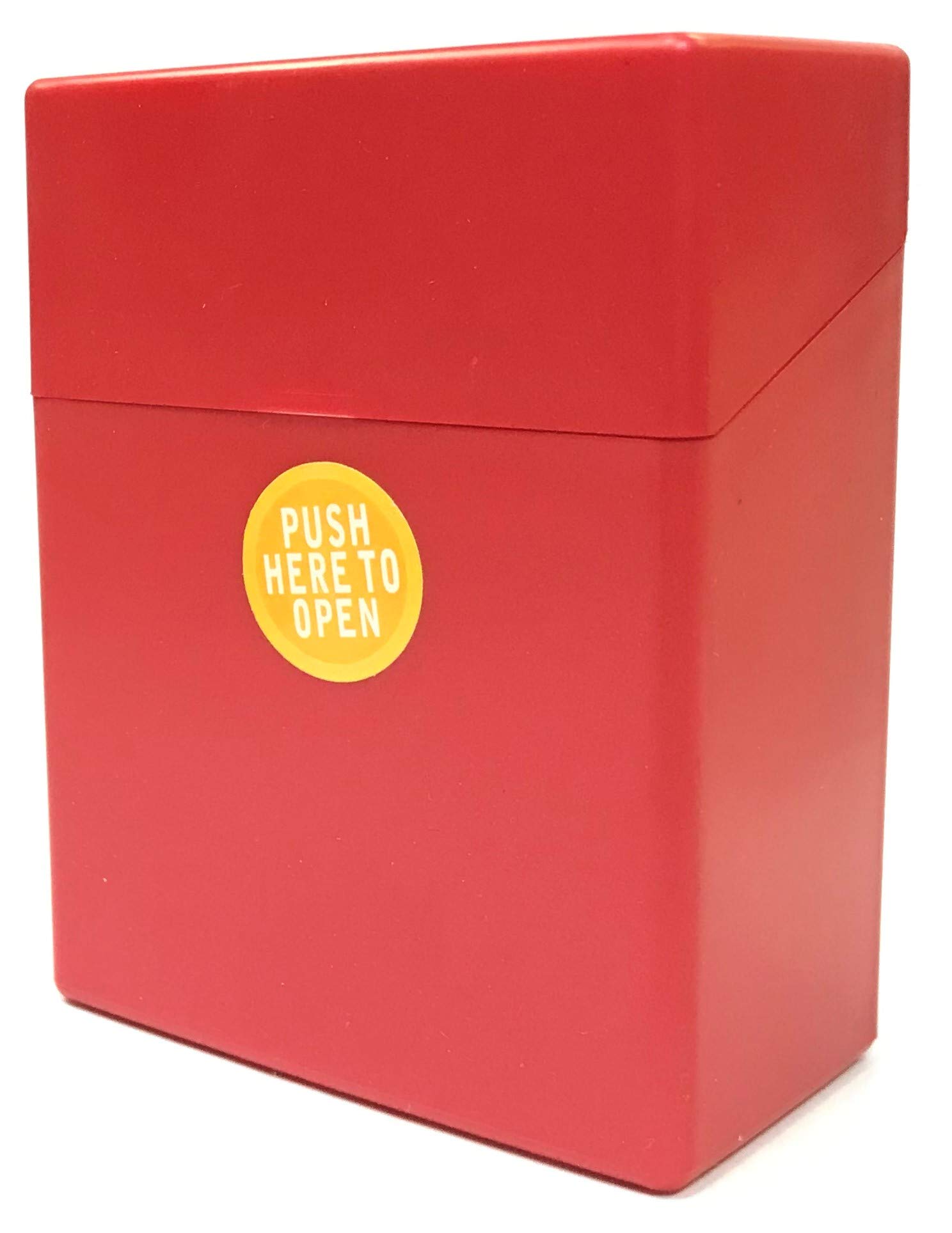 Amazon.com: HHB Eclipse Extra Wide Red Crushproof Plastic Cigarette Case,  2ct, Holds 32 King Size (Short) Cigarettes, 312932-2 : Health & Household