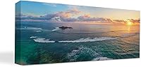 CustomForMe Personalized Photo Canvas Print 12x36 - Ready to Hang Wall Art for Home Decor, Gifts & Memories