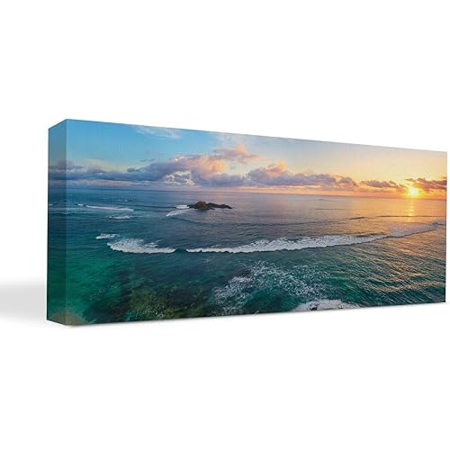 BuildASign Custom Canvas Prints with Your Photos – Personalized Picture To Canvas Wall Art, Perfect for Home Decor, Gifts & Keepsakes, Ready to Hang (12" L x 36" W x 1.5”D)