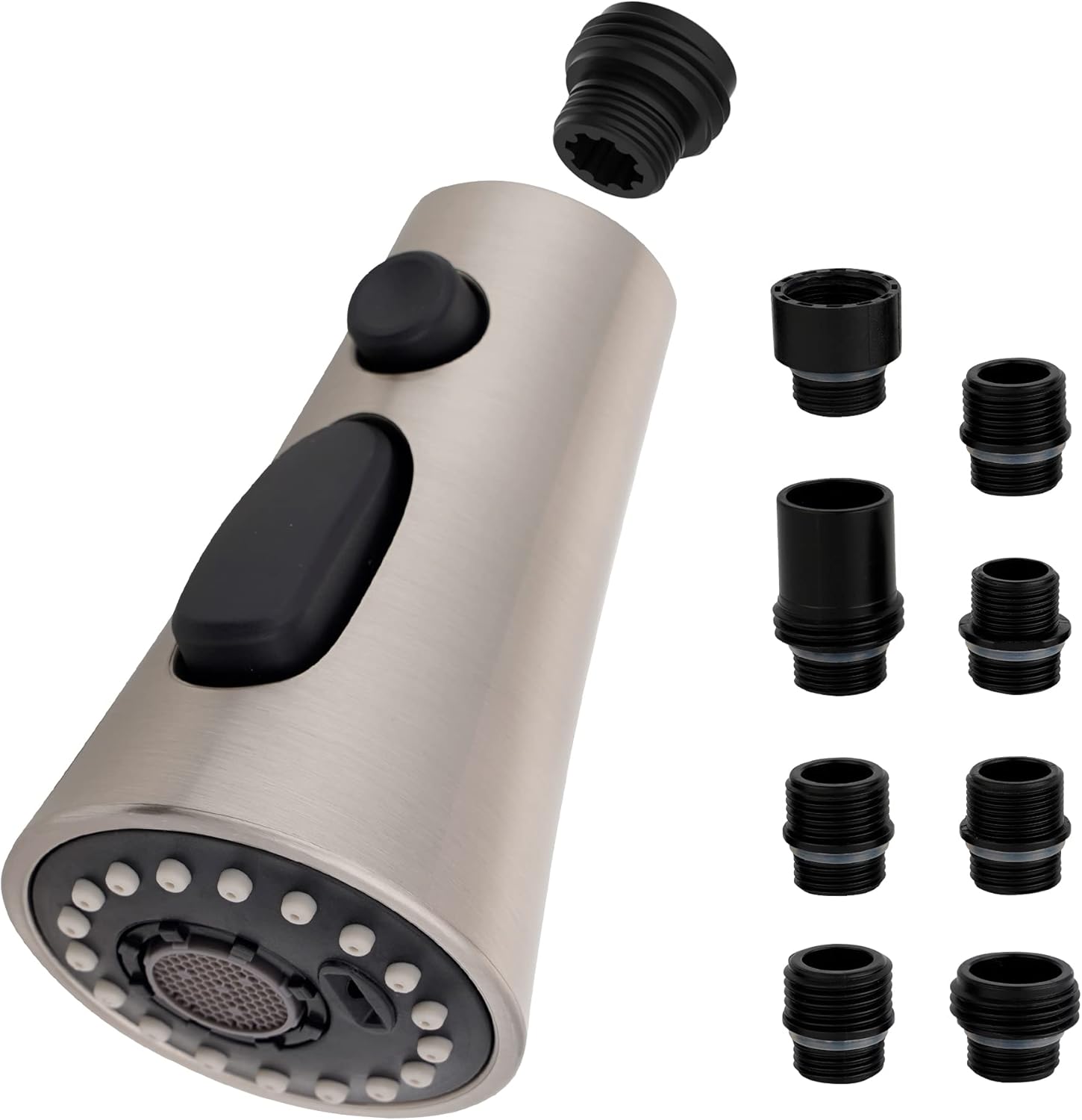 Buy iFealClear Kitchen Faucet Head Replacement, 3 Modes Pull Down Faucet Spray Head Replacement