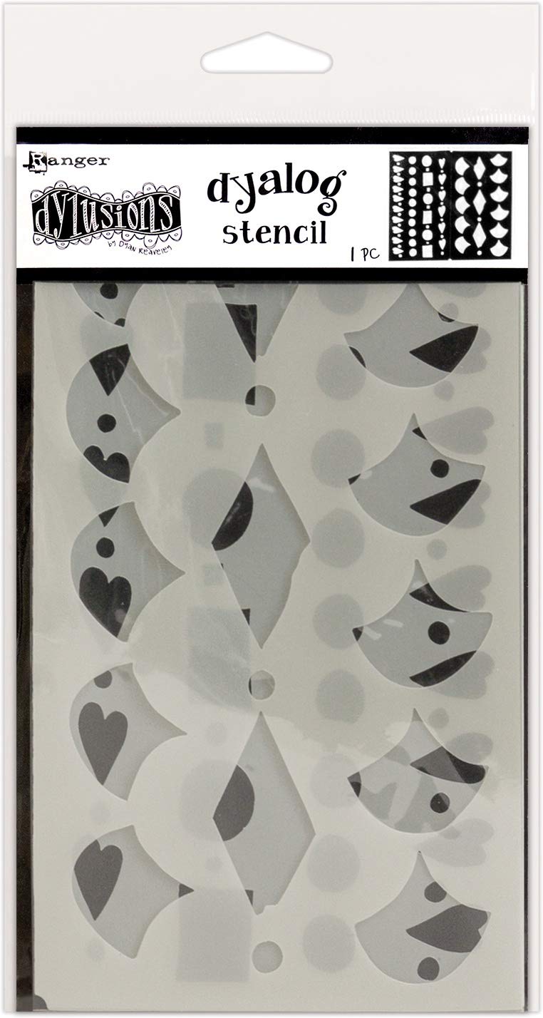 DYLUSIONS Stencils Border IT2