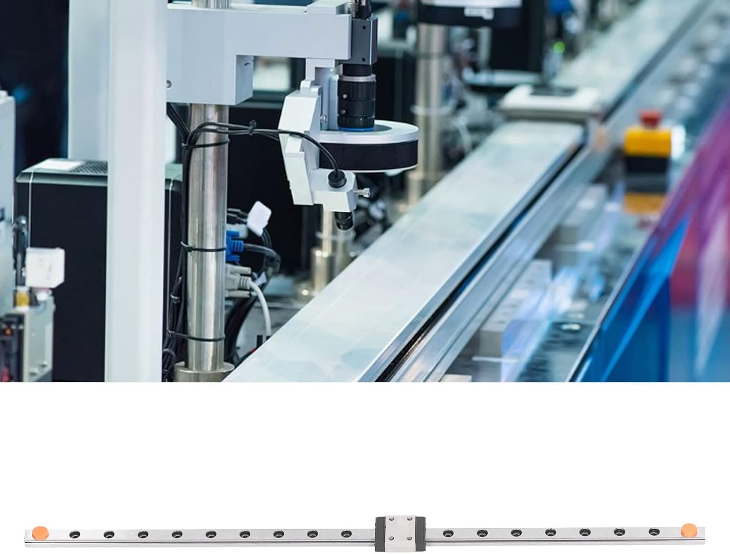 300mm MGN7C Sliding Block Linear Motion Linear Rail Slider Bearing Steel Carriage Block 3D Printer Linear