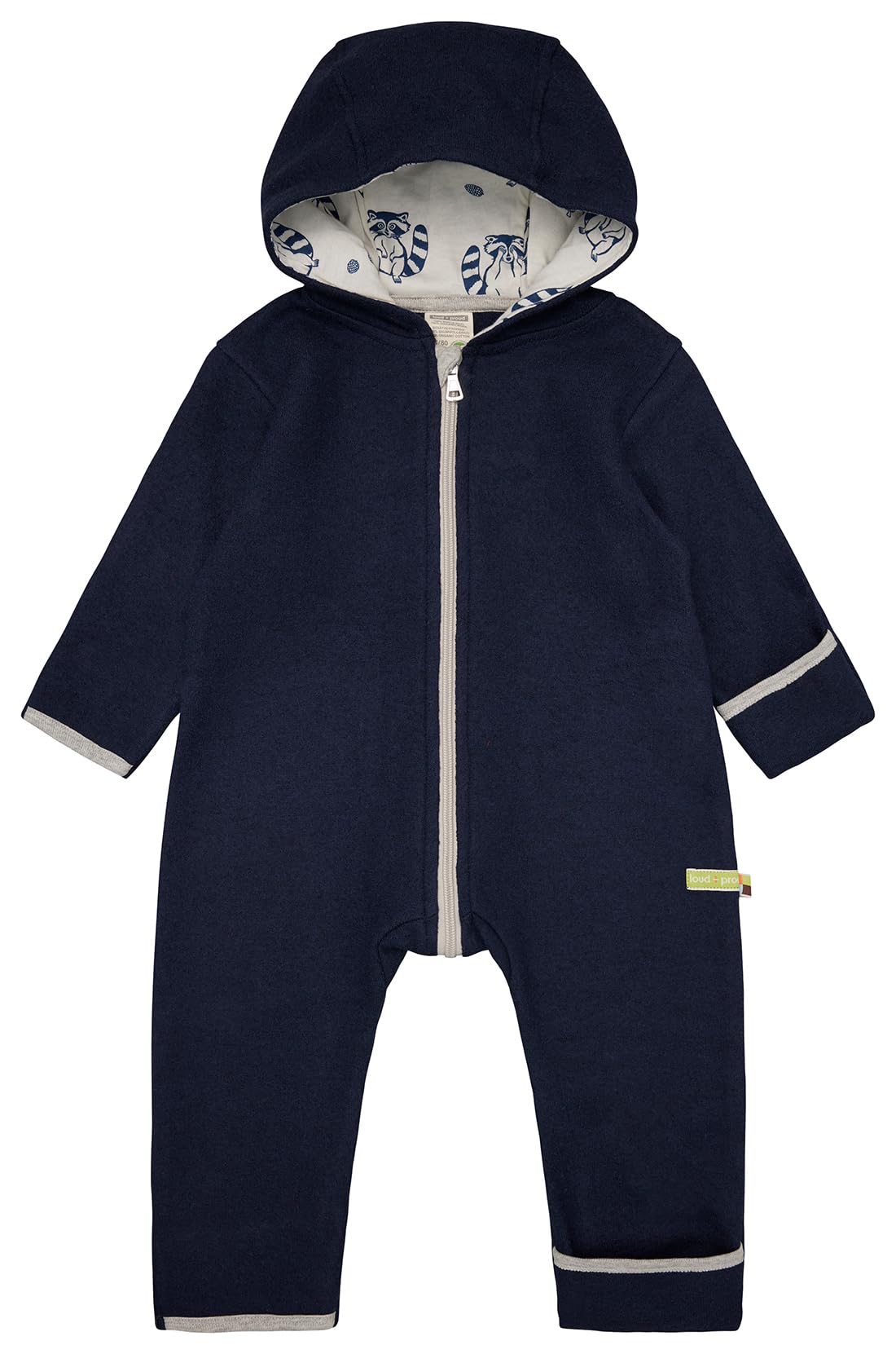 loud + proud Unisex Baby Wollwalk, Gots Zertifiziert Overall