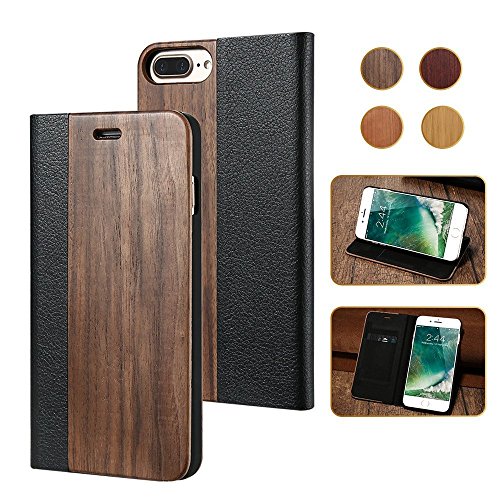 Floveme Iphone6ケース 手帳型 上質な天然木カバー 手作り 黒胡桃のレビュー クチコミとして参考になる投稿1枚 Roomclip Item