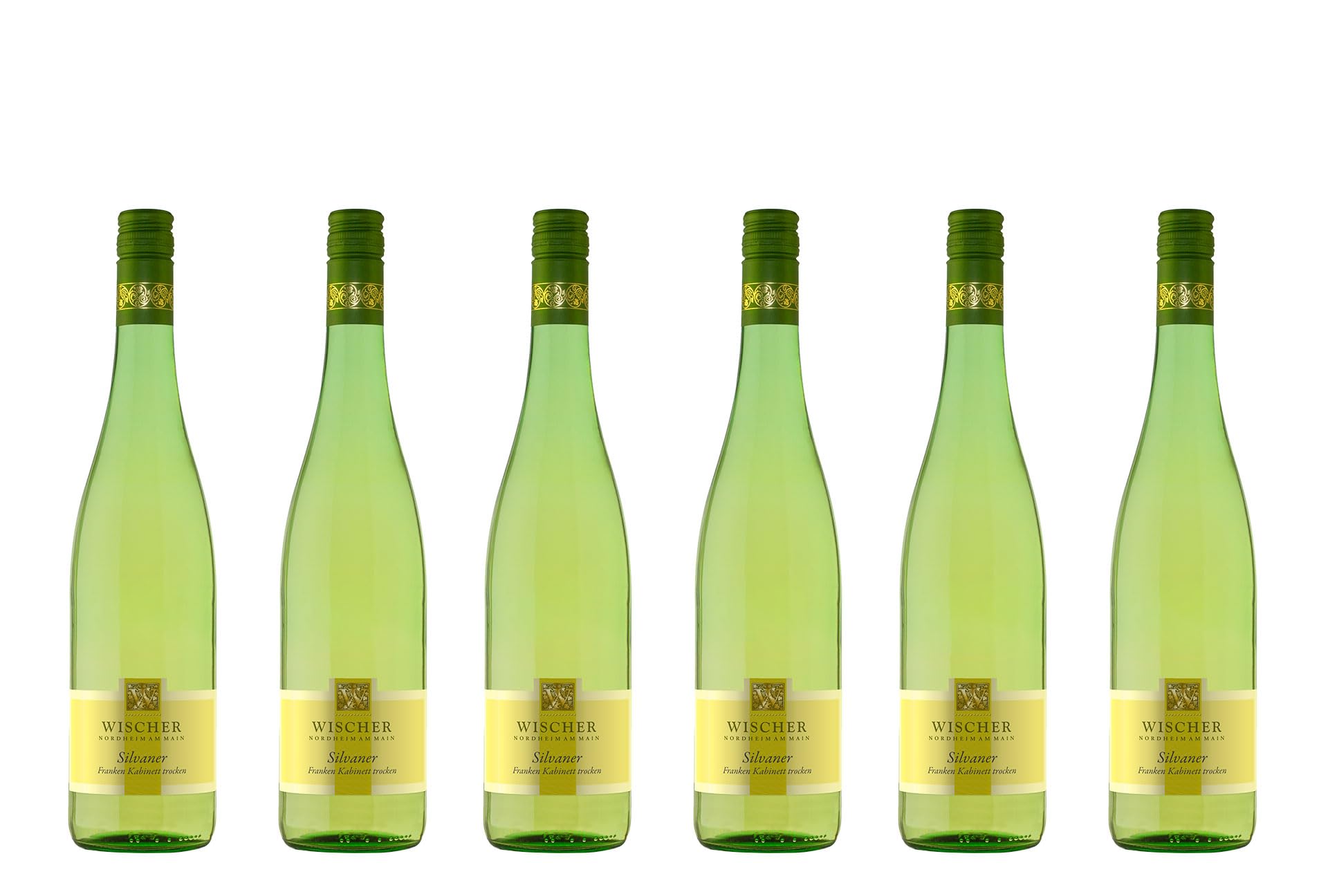 WEIN WISCHER Weißwein Silvaner trocken Kabinett [4,5 l] Franken Wischer Nordheim am Main Frankenwein jetzt genießen!