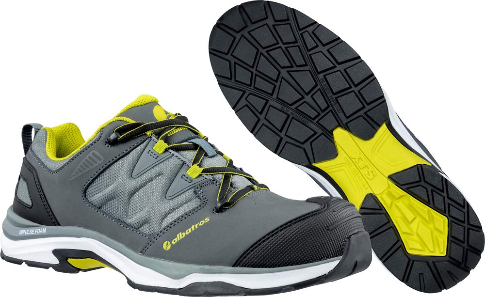 ALBATROS ULTRATRAIL LOW buty ochronne obuwie ochronne buty robocze S3 ESD HRO SRC Kołpak z włókna szklanego antypoślizgowa Bez metalu vegan Unisex