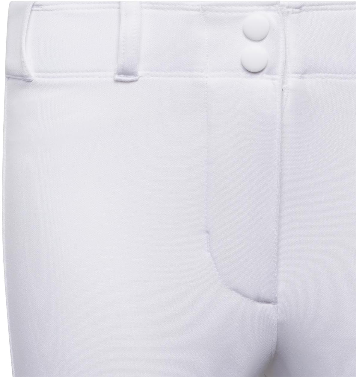 adidas Girls Youth Softball Knee Length Pants - Image 6