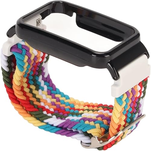 Miniatura 6 de Watch Band Bumper Case, Braided Stretch Nylon Watch Strap Flexible Stylish for Hiking for Gym Fitness