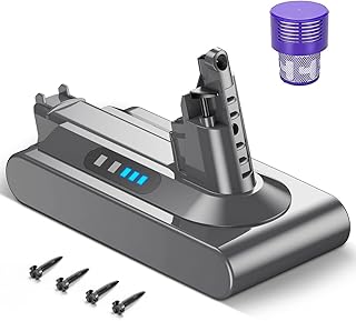 Powerextra 25.2V 6.0Ah Replace for V10 Battery Compatible with V10 Animal V10 Absolute V10 Motorhead SV12 V10 Fluffy Cordless Stick Vaccuum Cleaner(Not Fit SV10)
