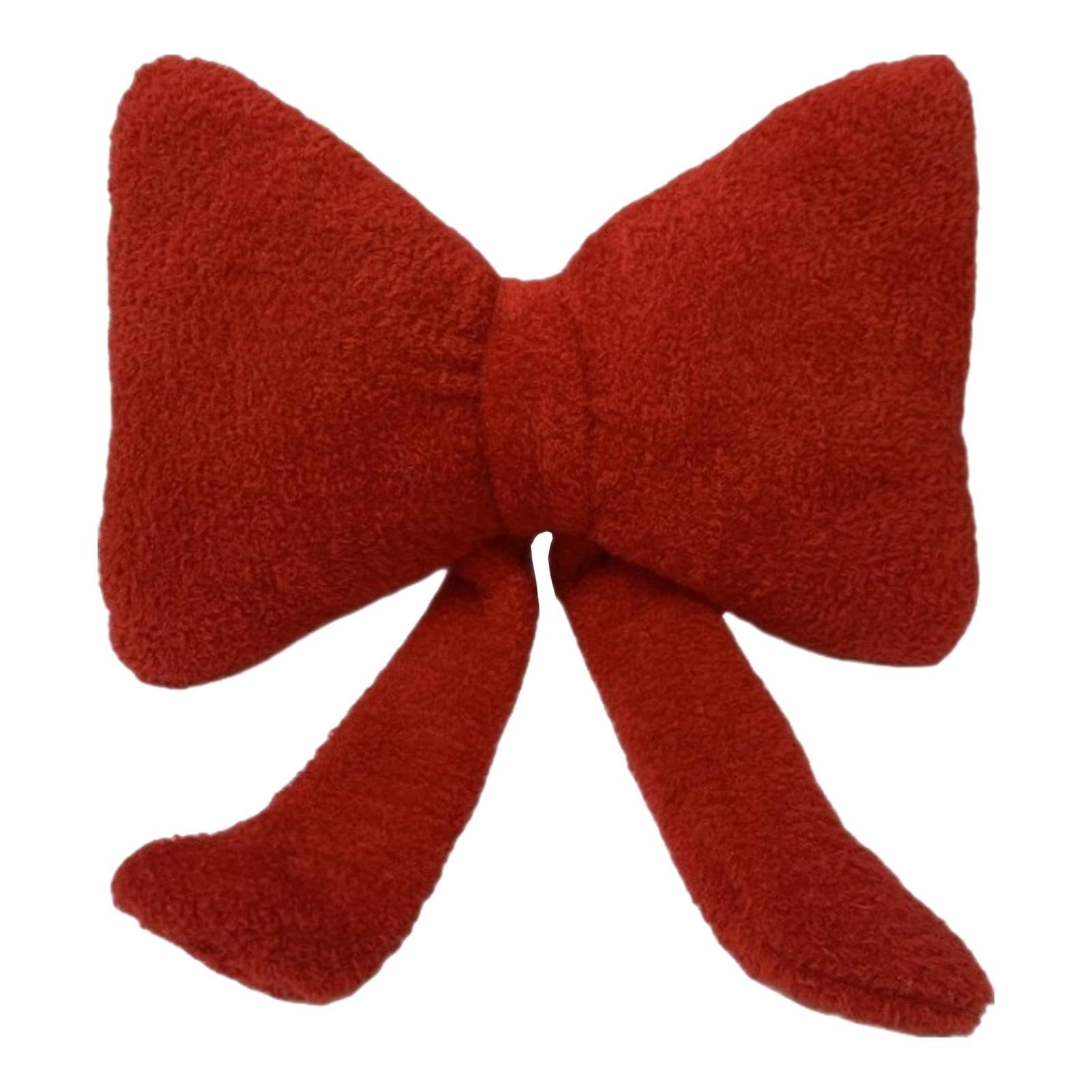 Oreiller nœud rouge Saint-Valentin : le cadeau romantique idéal pour lit