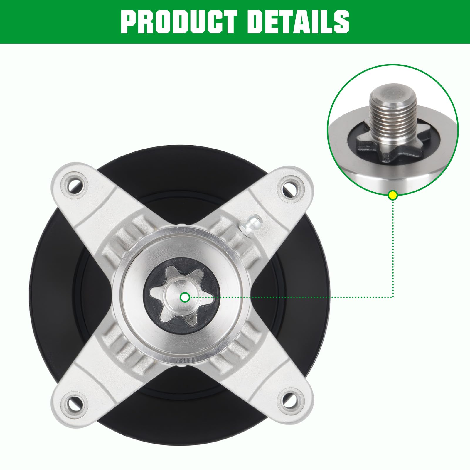 Amazon.com : Youxmoto 918-06978 Deck Spindle Assembly 618-06978