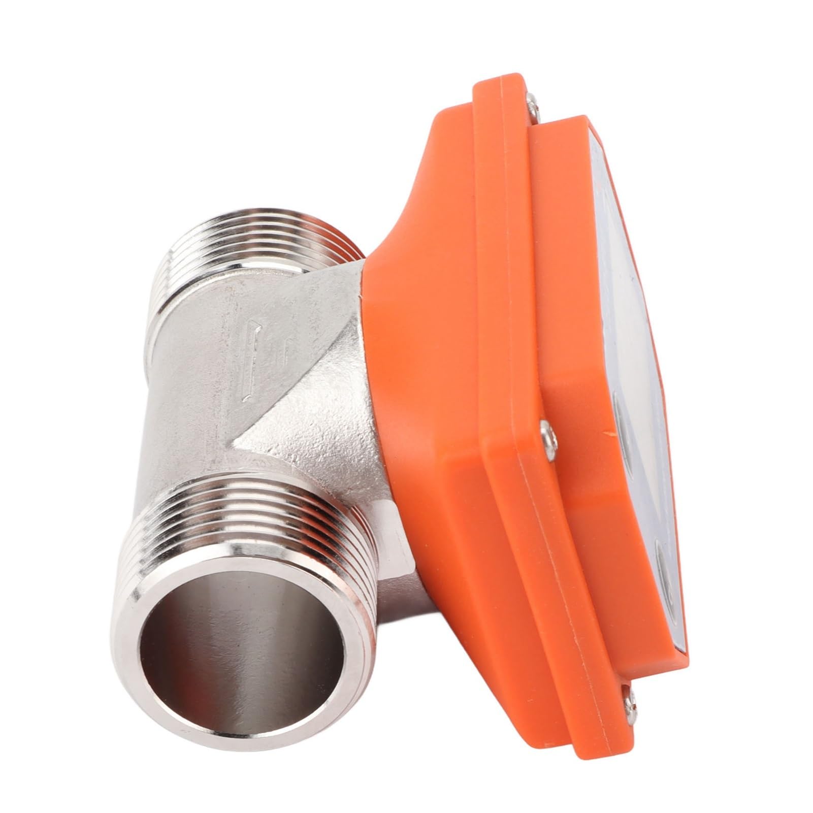 Caudalímetro Electromagnético Caudalímetro digital con sensor de flujo, fabricado en acero inoxidable y resistente a ácidos álcalis, for riego agrícola(DN20)