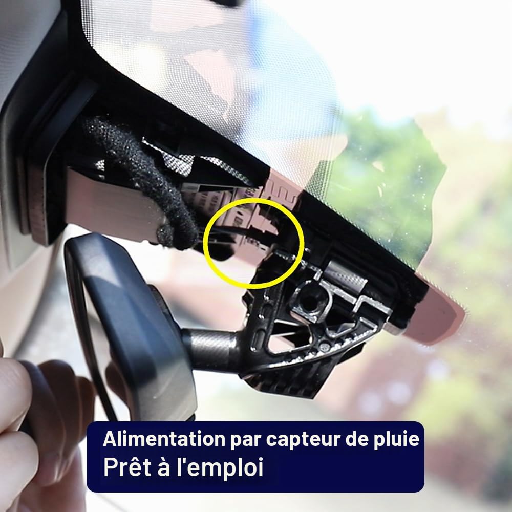 Fitcamx Dashcam Voiture Compatible avec BMW 4 Series M4 M440i G22 G23 G26 G82 G83 2020-2024 (HD2-6308), OEM Dashcam 4K 2160P UHD WiFi, G-Senseur, Enregistrement en Boucle, Plug & Play, WDR,Carte 64 Go
