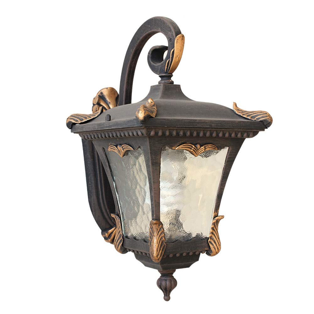 Lanterne murale extérieure en verre pour illuminer votre terrasse et entrée de maison