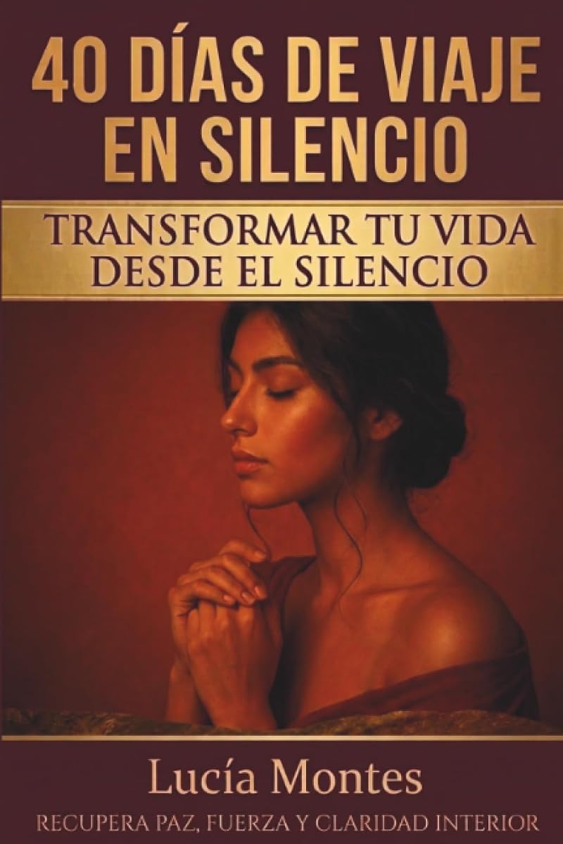 40 Días De Viaje En Silencio Transformar Tu Vida Desde El Silencio: Recupera Paz, Fuerza Y Claridad Interior (Spanish Edition)