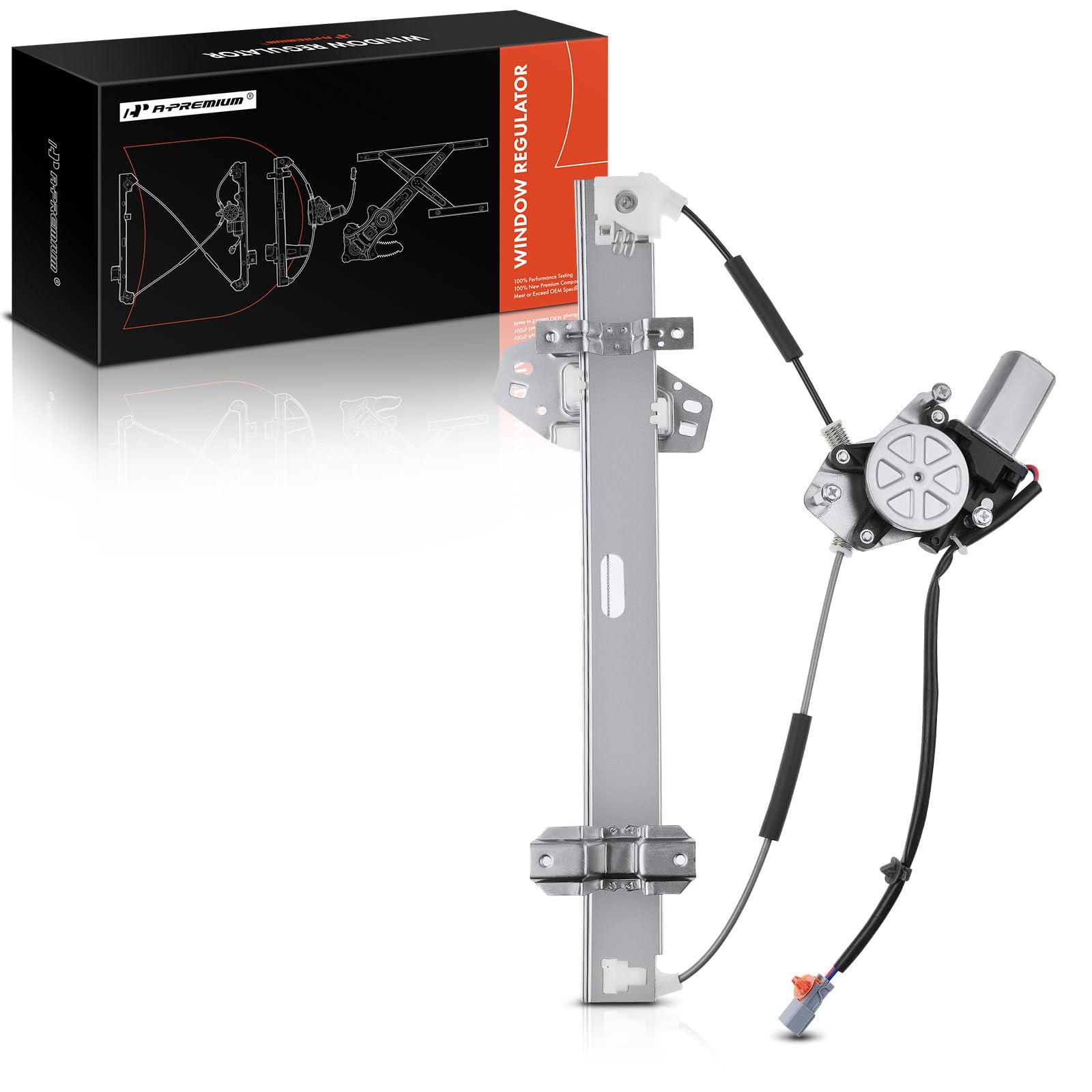 A-Premium Power Electric Window Regulator with Motor Compatible with Acura TL 1999-2003 Rear Left Driver Side
