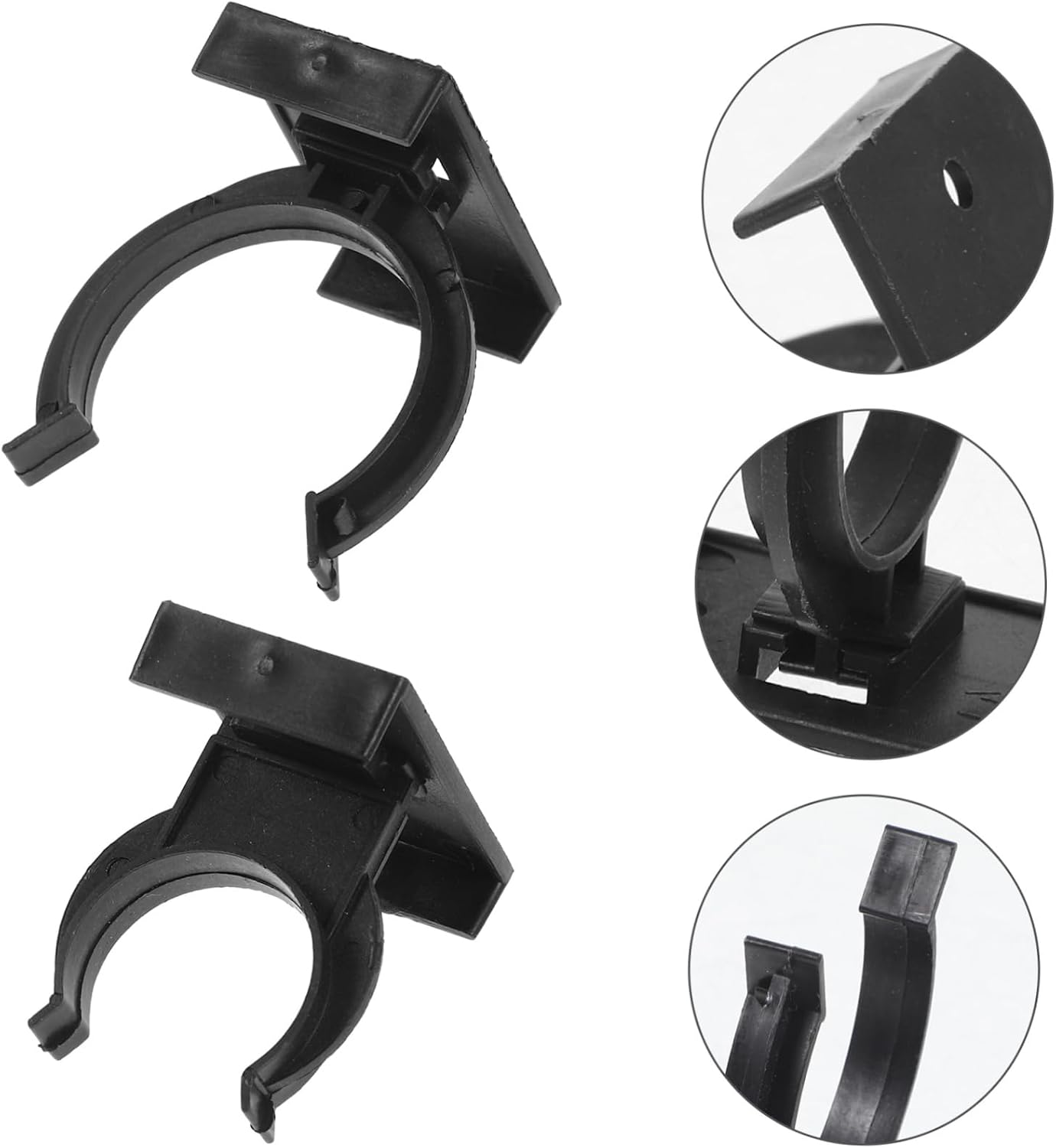 STOBOK 20pcs Kitchen Kick Board Plinth Clips Cabinet Toe Kick Clips for Furniture Leveling feet Foot Plinth Clips 1.96 X 1.96 X 1.88 in Replacement for Cabinet Accessories