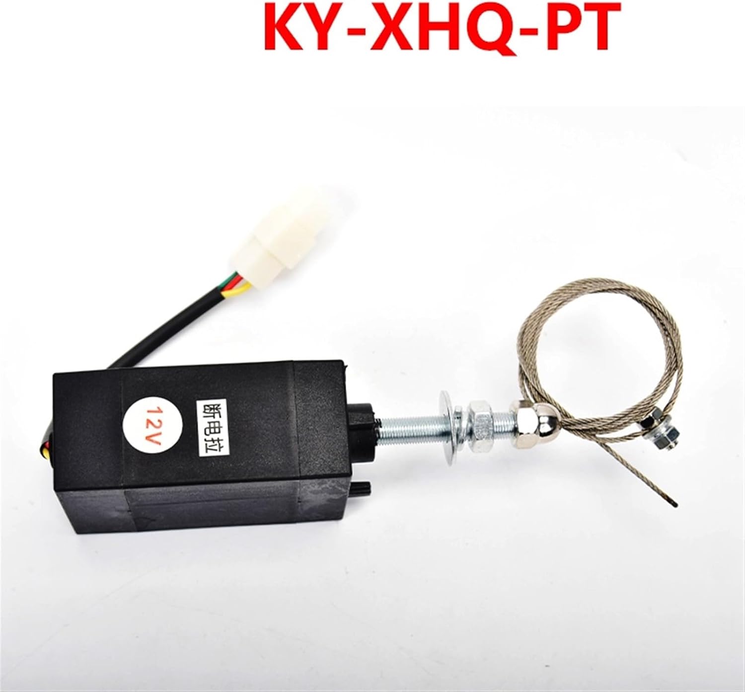 KY-XHQ-PT diesel engine fuel cut-off solenoid valve XHQ-PT 12V 24V generator set generator cut-off valve for generator parts