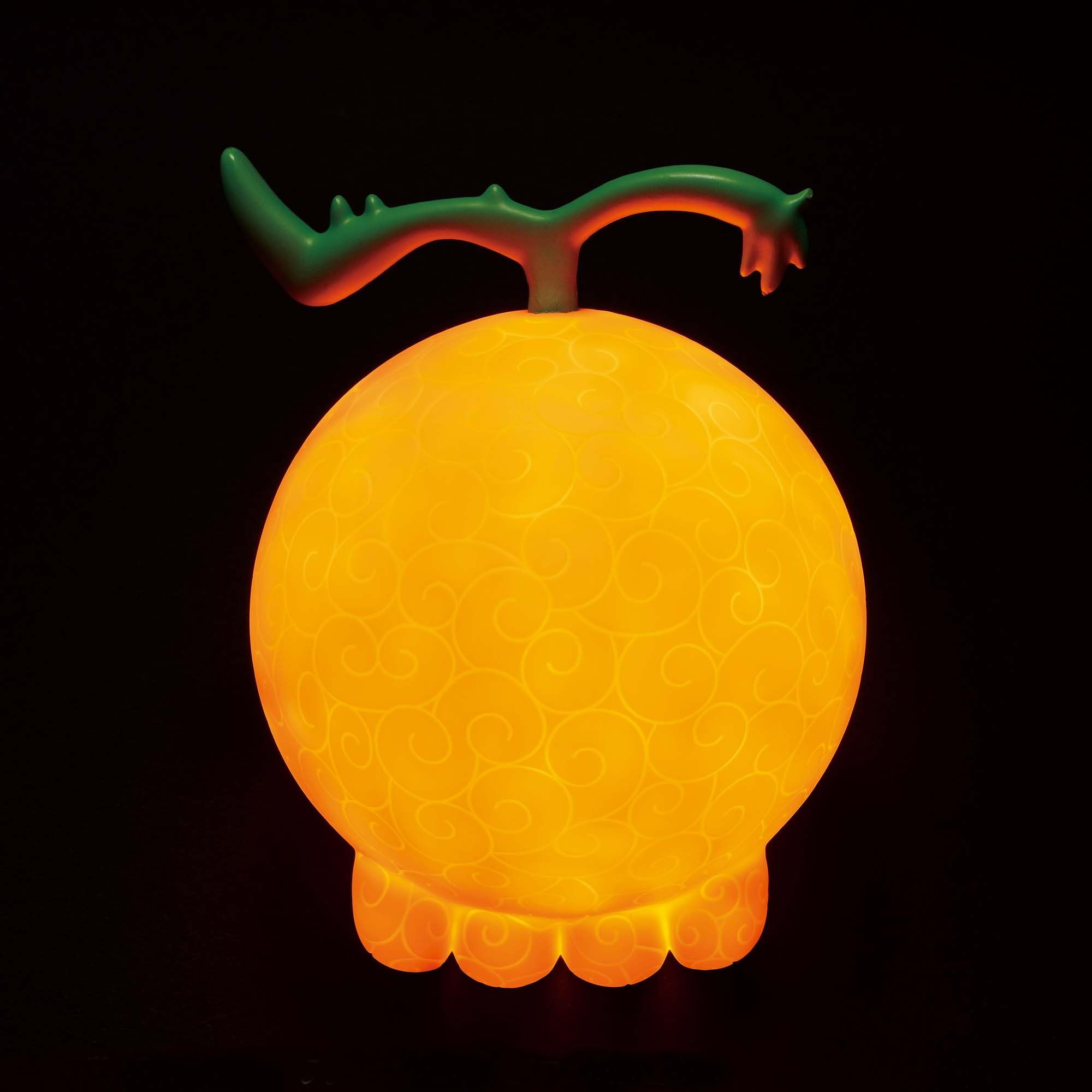 One Piece Teufelsfrucht YOMI YOMI gefressen von Brook - Sammlerlampe - Höhe 14 cm - Farbe Orange