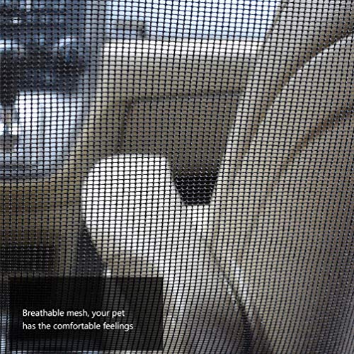 POPETPOP Barreira Pet CÃ£o Carro Rede Barreira Malha CÃ£o Guarda Carro SeguranÃ§a Divisor para VeÃ­c