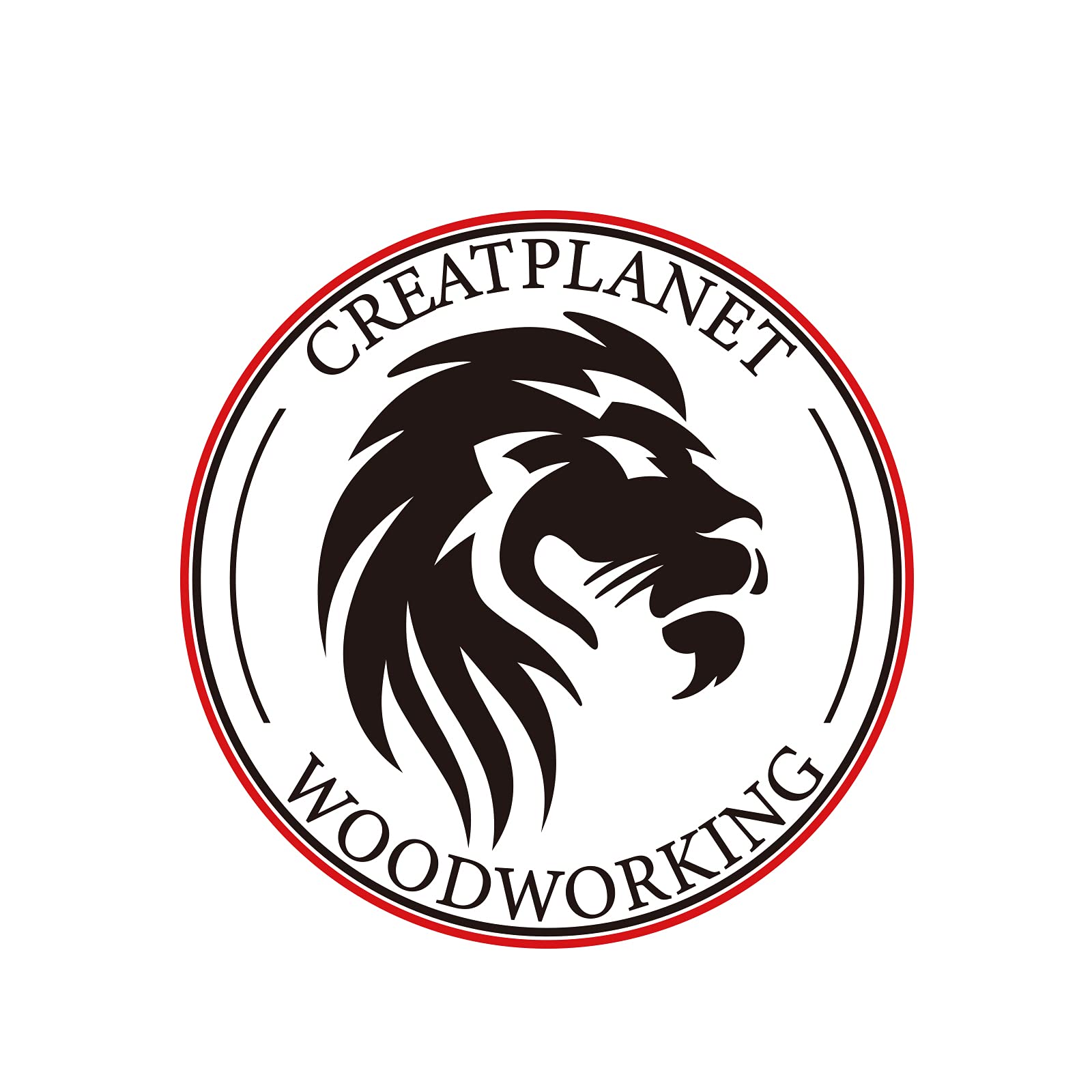 CREATPLANET Custom Wood Branding Iron - 1.2 Inch Brass Head Stamp With Wood Handle