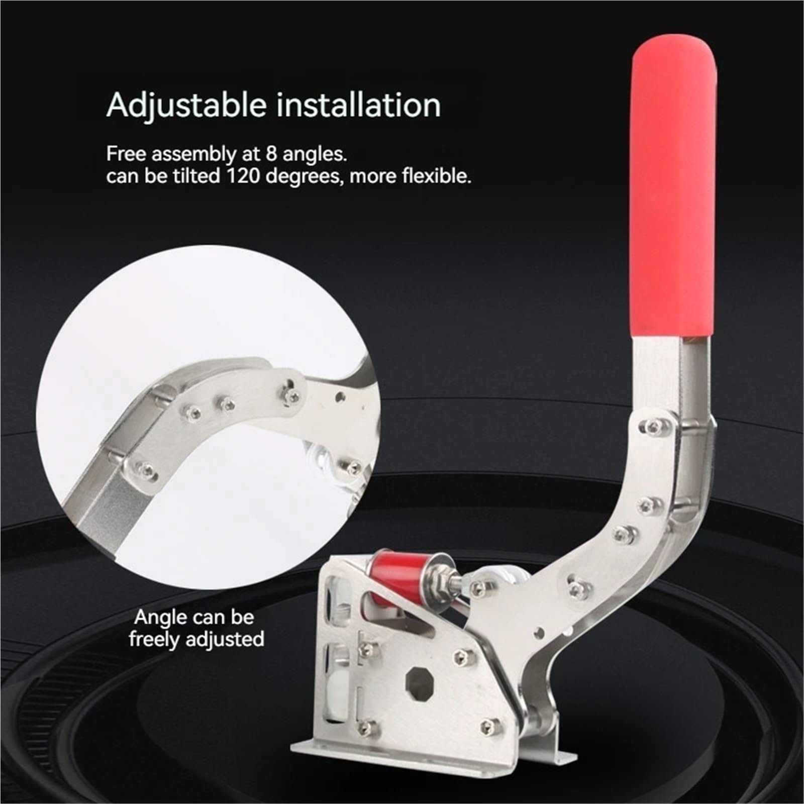 Hydraulaic Drift Handbrake Sensore freno a mano 200KG Cella di carico per giochi di corse su PC Rally Freno a mano adatto per Logitech G29/G27/G25 T300 T500 RS Leva del freno a mano dell'auto