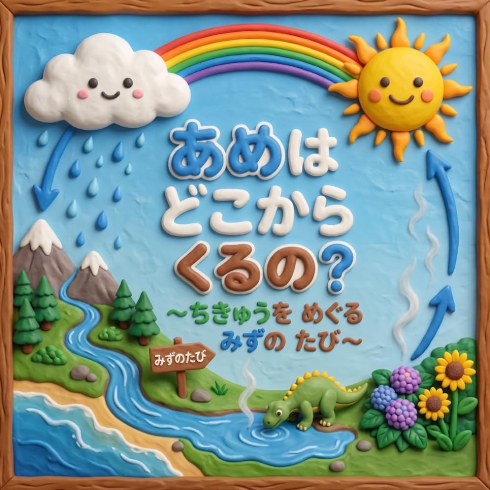 あめは どこから くるの？: 〜ちきゅうを めぐる みずの たび〜