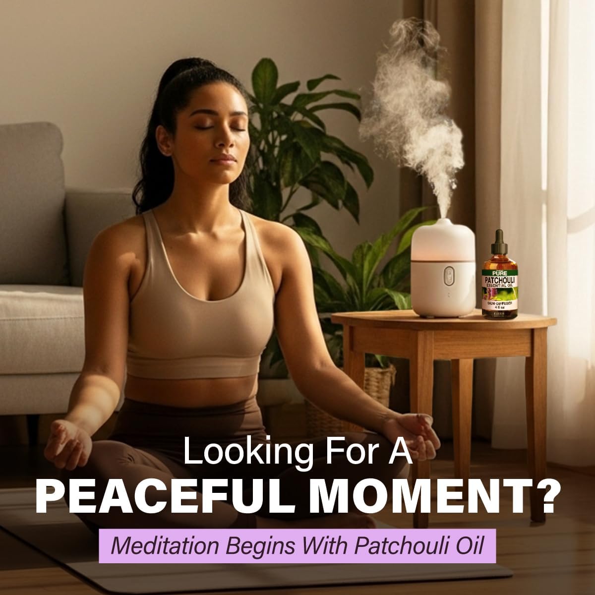 KUKKA Patchouli Essential Oils - 4 Fl Oz - for Hair, Skin, Diffuser, Aromatherapy & DIY Soap Making Scent - Image 2