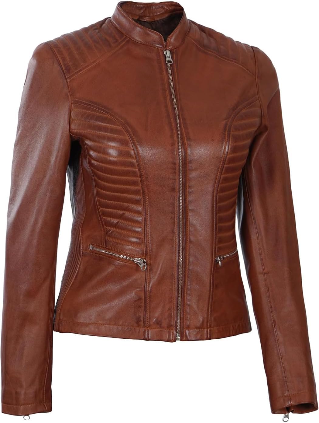fjackets Leather Jackets for Women - Real Lambskin Leather Jacket women - Image 3