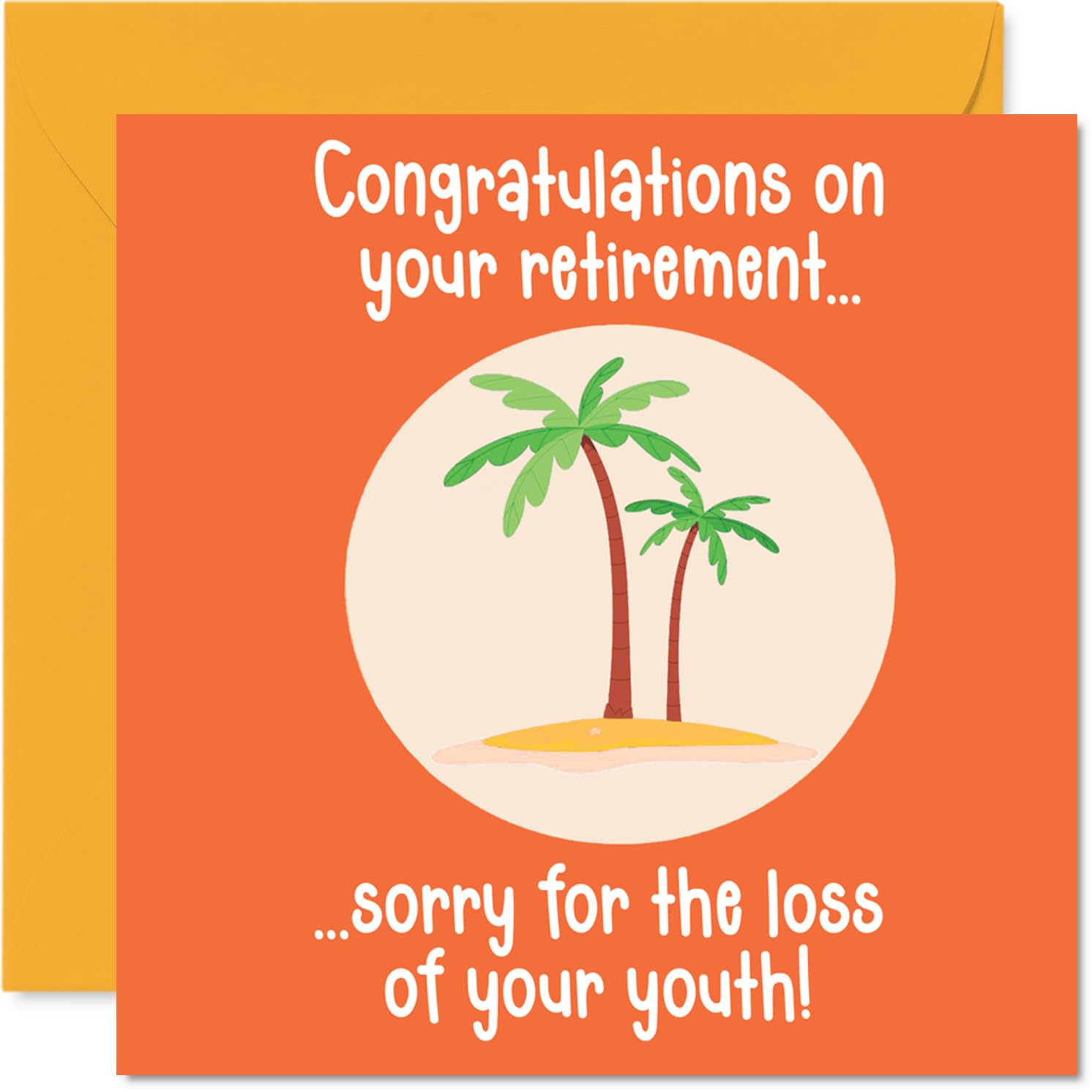 Happy Retirement Card for Men Women - Congrats and Sorry - Leaving Card for Friends Family Colleague Neighbour, 145mm Sorry Your Leaving Greeting Cards