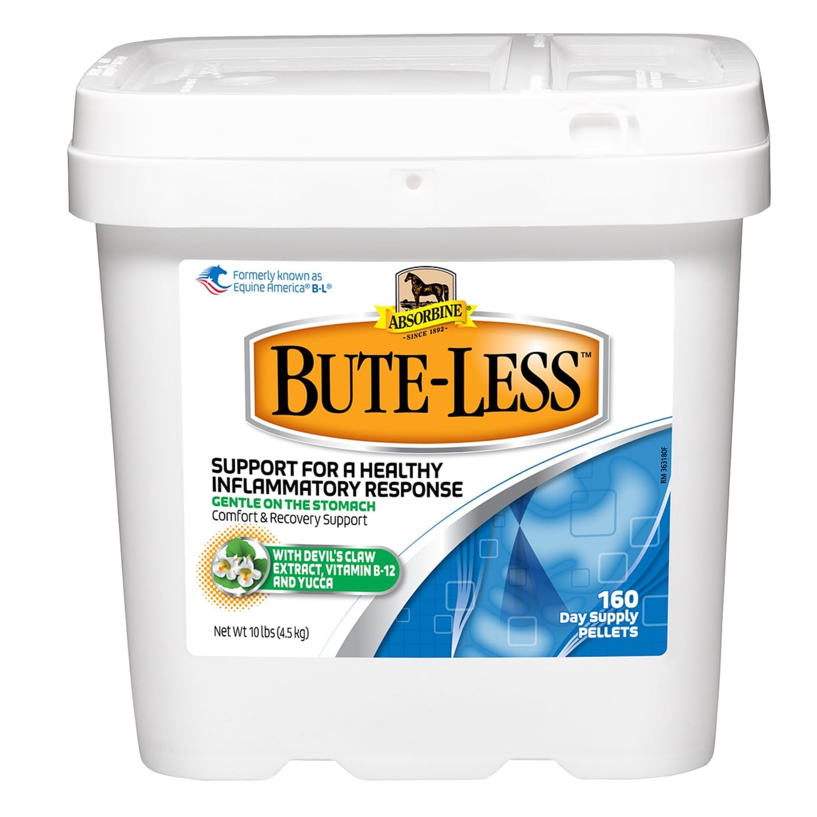 Absorbine Bute-Less Comfort & Recovery Supplement Pellets, Healthy Inflammatory Response, 5 lb / 80 Day Supply — Amazon image 8
