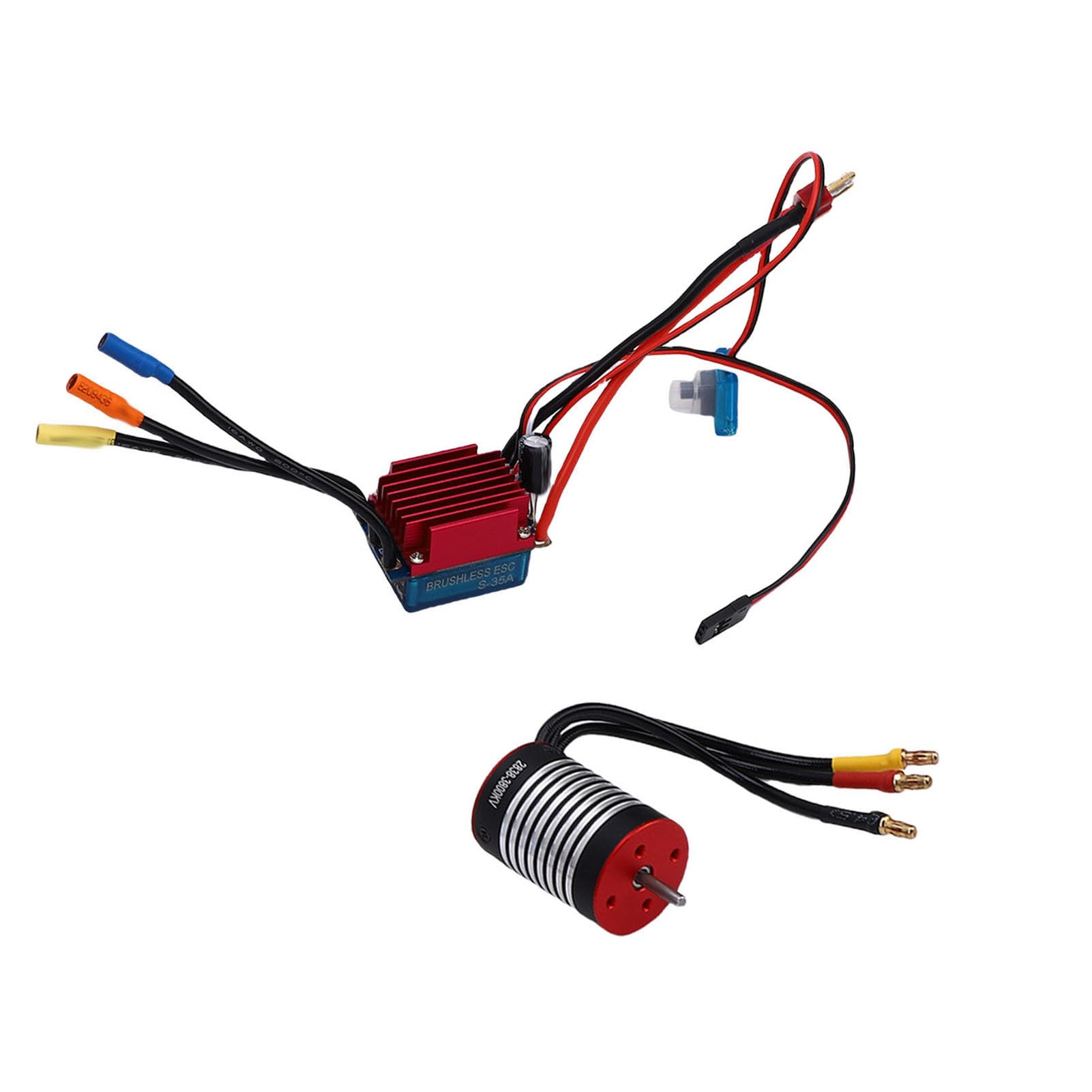 Diyeeni Kit ESC Motor Sin Escobillas 2838 35A Impermeable Controlador de