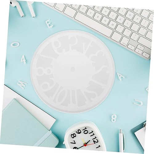 Miniatura 8 de TEHAUX Numerals Casting DIY Clock 1pc Reloj Molde Reloj Reloj Reloj de Resina Reloj de Silicona Reloj de Resina de Cristal Molde Reloj Hecho a Mano