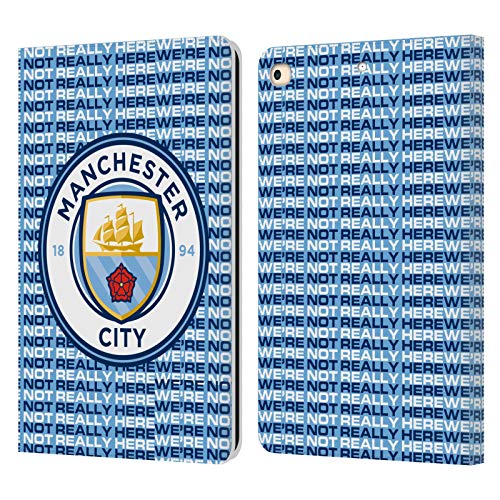 Étui portefeuille Manchester City iPad 9.7 protection cuir housse Man City FC