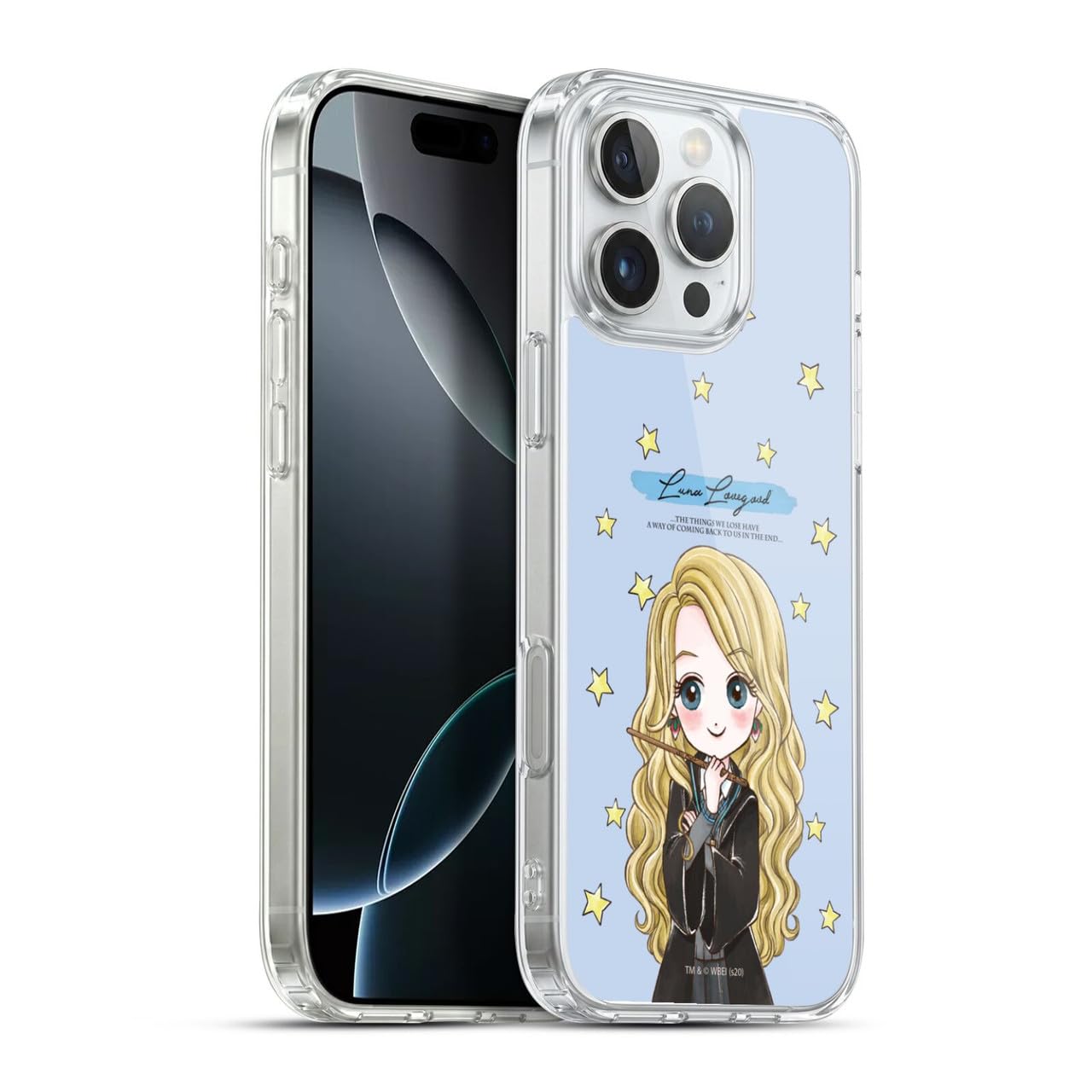 Head Case Designs Licenciado Oficialmente Harry Potter Patrón Luna Reliquias de la Muerte XXXVII Caso Funda de Gel Suave Compatible con Apple iPhone 12 / iPhone 12 Pro — view 39