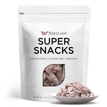 NESTLADY Hong Kong Style Sour Plum Strips, Sweet & Tangy Dried Plum Snack, 70g