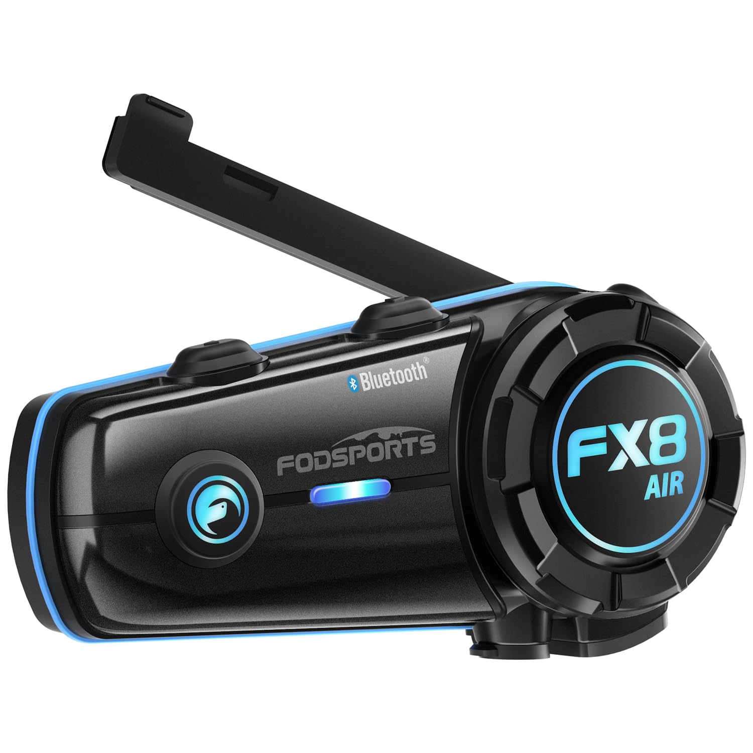 FODSPORTS Motorcycle Bluetooth Headset with Music Sharing, FX8 AIR