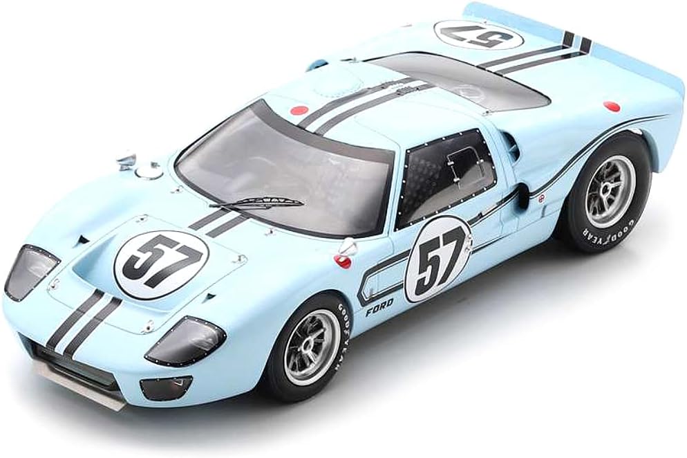1:18 Scale Ford GT40 #57 Le Mans 1967 Model Car UK | Ubuy