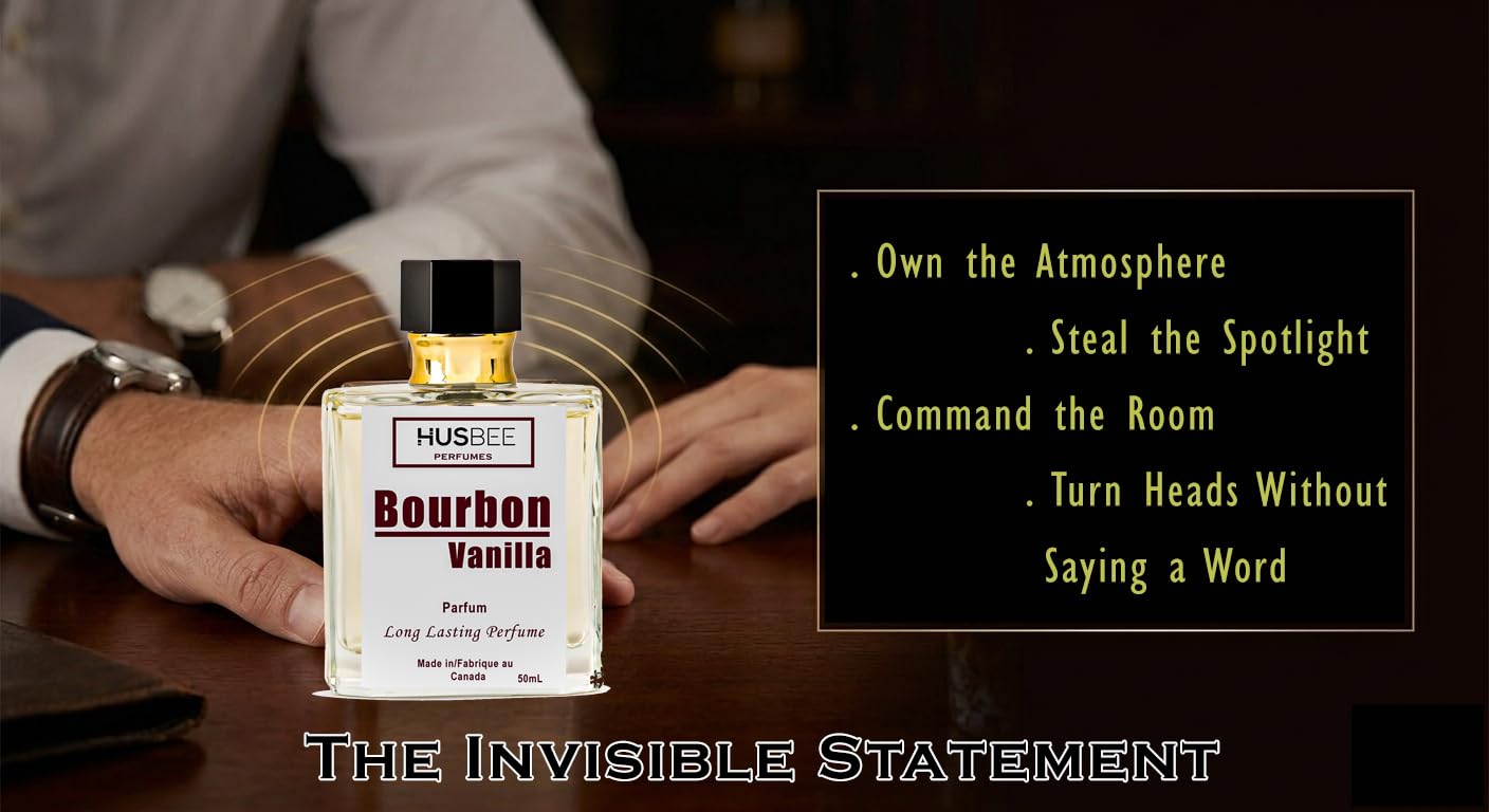 Vanilla Bourbon Long Lasting perfume for men, an Elite Gift, Best cologne for men, eau de parfum, 50mL - 4