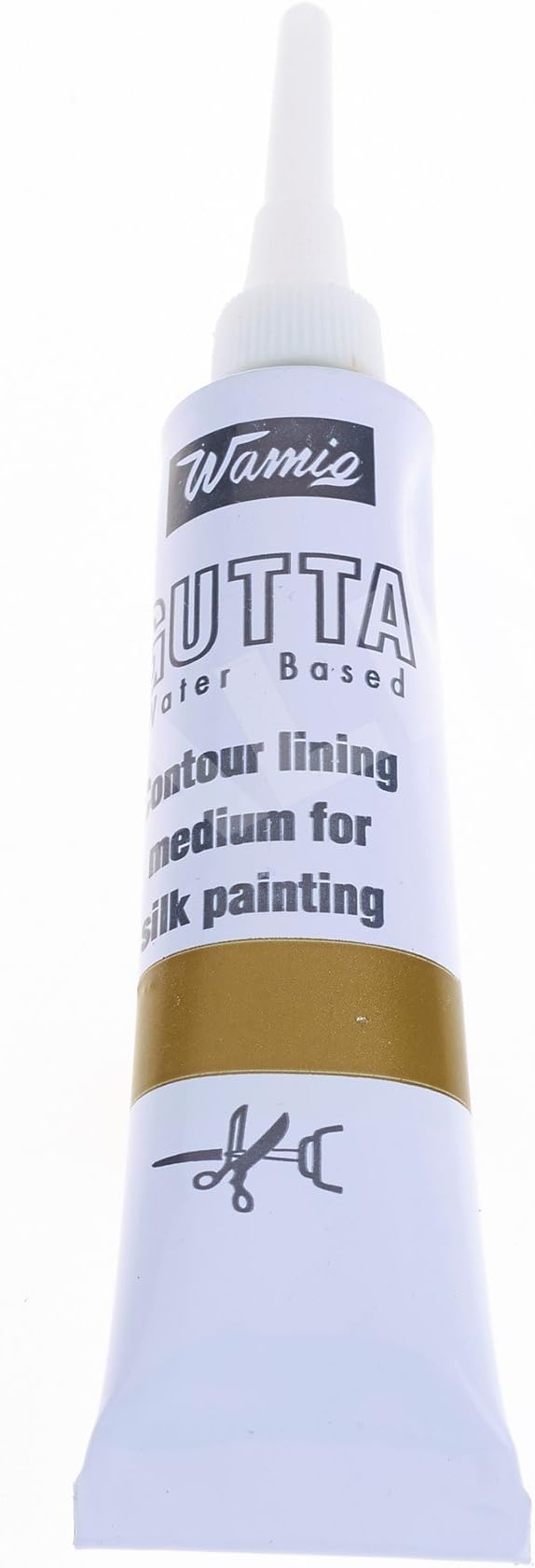 Silk Painting Water Based Gutta 20 ml Tube - Gold