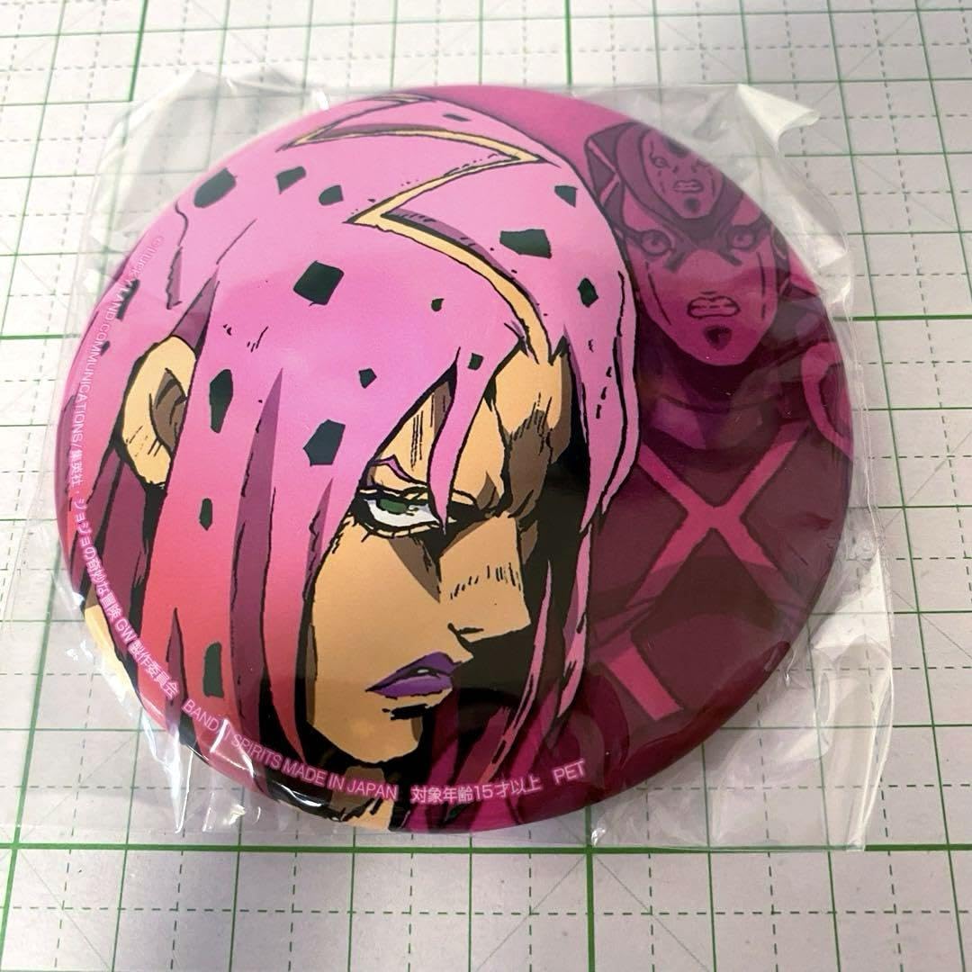 ジョジョ展 ディアボロ トリッシュ COLLECTION缶バッジ 2点セット ジョジョ展 ディアボロ トリッシュ COLLECTION缶バッジ 2点