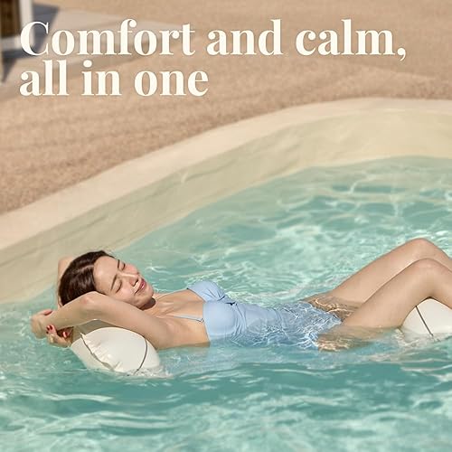 Miniatura 2 de Flotador de hamaca de agua Salón inflable de piscina para adultos, suave y ligero, flotador de piscina de agua flotante para piscina, playa