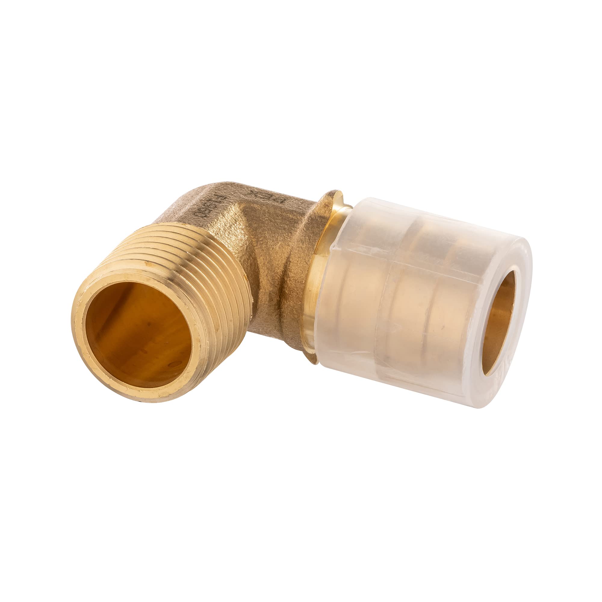 EFIELD Pex A - Codo macho MNPT de expansión de flujo completo de 1/2 x 1/2 pulgadas, paquete de 10 unidades, ASTM F1960